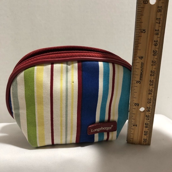 Longaberger Small Cosmetic Case with Mirror - Picture 9 of 11